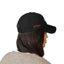 Load image into Gallery viewer, Distressed Embroidered Jesus Fish Hat - Ichthys
