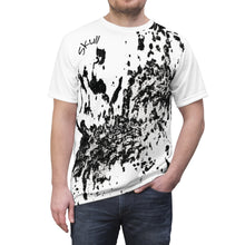 Load image into Gallery viewer, Edgy Unisex Skull Tee from our &#39;Plaster and Paint&#39; series - Unique Graphic T-Shirt for Rock Lovers, Trendy Streetwear, Gift for Him/Her, Casual Style, Alternative Fashion