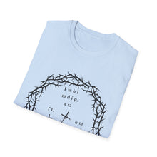Load image into Gallery viewer, Christian Crown of Thorns T-Shirt P-4:8 — Cryptic Psalm Series