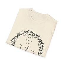 Load image into Gallery viewer, Christian Crown of Thorns T-Shirt P-4:8 — Cryptic Psalm Series