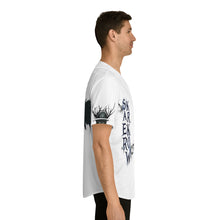 Load image into Gallery viewer, Skarekrow Horror Baseball Jersey — Gothic Crow Demon Graphic Shirt