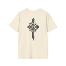 Load image into Gallery viewer, Christian Crown of Thorns T-Shirt — Our Father Prayer by Nomad X.