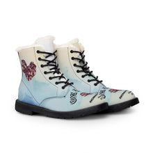 Load image into Gallery viewer, Fur-Lined Leather Boots 'Cor Lapidis' by Nomad X Factor.