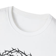 Load image into Gallery viewer, Faith-Inspired Crown of Thorns T-Shirt - Psalm Cryptic Series.