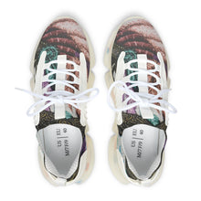 Load image into Gallery viewer, Prophesy Mesh Athletic Sneakers — Abstract Earth-Tone Print