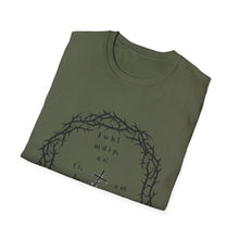 Load image into Gallery viewer, Christian Crown of Thorns T-Shirt P-4:8 — Cryptic Psalm Series