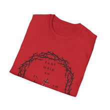 Load image into Gallery viewer, Christian Crown of Thorns T-Shirt P-4:8 — Cryptic Psalm Series