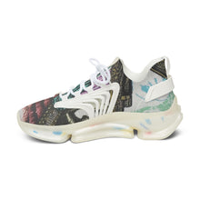 Load image into Gallery viewer, Prophesy Mesh Athletic Sneakers — Abstract Earth-Tone Print