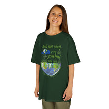 Load image into Gallery viewer, Kids &#39;Lil&#39; Recycler&#39; T-Shirt for our planet savers by Nomad Trading Post. They will lead the way.