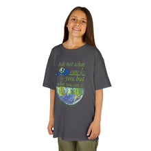 Load image into Gallery viewer, Kids &#39;Lil&#39; Recycler&#39; T-Shirt for our planet savers by Nomad Trading Post. They will lead the way.