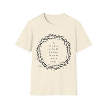 Load image into Gallery viewer, Faith-Inspired Crown of Thorns T-Shirt - Psalm Cryptic Series.