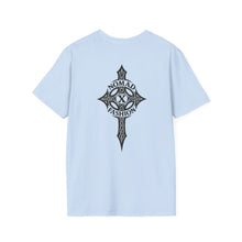 Load image into Gallery viewer, Christian Crown of Thorns T-Shirt — Our Father Prayer by Nomad X.