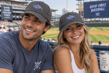 Load image into Gallery viewer, Distressed Embroidered Jesus Fish Hat - Ichthys
