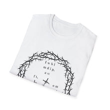 Load image into Gallery viewer, Christian Crown of Thorns T-Shirt P-4:8 — Cryptic Psalm Series