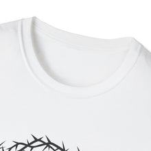 Load image into Gallery viewer, Christian Crown of Thorns T-Shirt P-4:8 — Cryptic Psalm Series