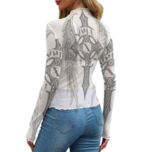 Load image into Gallery viewer, All-Over Print Women's Mesh T-shirt