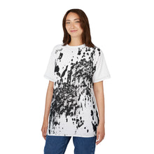 Load image into Gallery viewer, Edgy Unisex Skull Tee from our &#39;Plaster and Paint&#39; series - Unique Graphic T-Shirt for Rock Lovers, Trendy Streetwear, Gift for Him/Her, Casual Style, Alternative Fashion