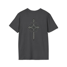 Load image into Gallery viewer, Christian Crown of Thorns T-Shirt — Our Father Prayer by Nomad X.