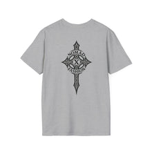 Load image into Gallery viewer, Christian Crown of Thorns T-Shirt — Our Father Prayer by Nomad X.
