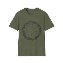 Load image into Gallery viewer, Christian Crown of Thorns T-Shirt P-4:8 — Cryptic Psalm Series