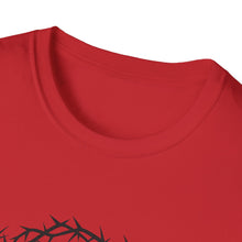 Load image into Gallery viewer, Christian Crown of Thorns T-Shirt P-4:8 — Cryptic Psalm Series