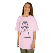 Load image into Gallery viewer, "LoA' Soccer Star Kids (Soccer Shorts &amp; Cleats) Graphic T-Shirt