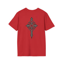 Load image into Gallery viewer, Christian Crown of Thorns T-Shirt — Our Father Prayer by Nomad X.