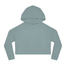 Load image into Gallery viewer, Nomad X Fashion brings you our &#39;Butterfly Effect&#39; collection. Chic Women’s Cropped Hooded Sweatshirt, Fashionable Layering, Casual Wear, Trendy Outfits, Festival Style, Gift for Her