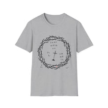 Load image into Gallery viewer, Christian Crown of Thorns T-Shirt P-4:8 — Cryptic Psalm Series
