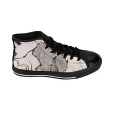 Load image into Gallery viewer, &#39;Wild Kingdom&#39; Series.  Bison Men&#39;s High-top Sneakers