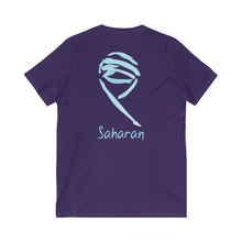 Load image into Gallery viewer, Saharan Sky Garb T-Shirt Series : Unisex Short Sleeve V-Neck T-Shirt
