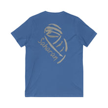 Load image into Gallery viewer, Saharan Wear &#39;Storm Series&#39; Men&#39;s Fitted V-Neck Short Sleeve T-shirt.