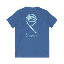 Load image into Gallery viewer, Saharan Sky Garb T-Shirt Series : Unisex Short Sleeve V-Neck T-Shirt