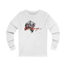 Load image into Gallery viewer, LoA &#39;Courage&#39; - Unisex Jersey Long Sleeve Tee
