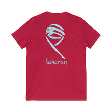 Load image into Gallery viewer, Saharan Sky Garb T-Shirt Series : Unisex Short Sleeve V-Neck T-Shirt